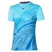 Pánské tričko Mizuno  Charge Shadow Graphic Tee Blue Glow