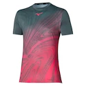 Pánské tričko Mizuno  Charge Shadow Graphic Tee Turbulence