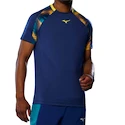 Pánské tričko Mizuno  Frontier Shadow Tee M Bellwether Blue