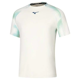 Pánské tričko Mizuno Frontier Shadow Tee M White