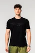 Pánské tričko Nebbia  Muscle Fit T-shirt FLEXIN' Black