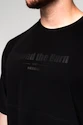 Pánské tričko Nebbia  Oversized Heavyweight Cotton T-shirt NO SHORTCUTS Black