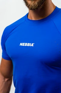 Pánské tričko Nebbia Performance+ Workout Compression T-shirt PERFORMANCE blue