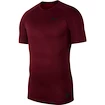 Pánské tričko Nike  Pro BRT Top SS Wine S