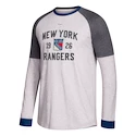 Pánské tričko s dlouhým rukávem adidas Crew NHL New York Rangers