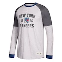 Pánské tričko s dlouhým rukávem adidas Crew NHL New York Rangers