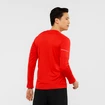 Pánské tričko Salomon  Agile LS Tee red