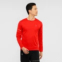 Pánské tričko Salomon  Agile LS Tee red