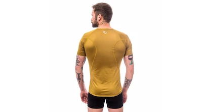 Pánské tričko Sensor  Coolmax Mesh Mustard S