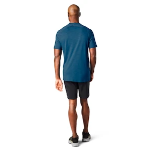 Pánské tričko Smartwool  Merino Sport 150 Tech Tee Light Neptune Blue M