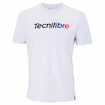 Pánské tričko Tecnifibre  Club Cotton Tee White L