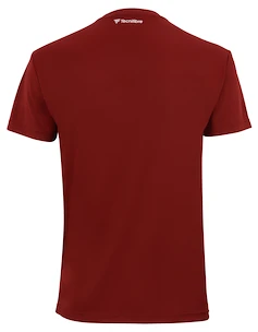 Pánské tričko Tecnifibre  Club Tech Tee Cardinal