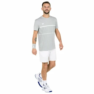 Pánské tričko Tecnifibre  Club Tech Tee Silver S