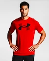 Pánské tričko Under Armour  Big Logo Tech SS Red