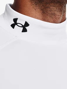 Pánské tričko Under Armour  Fitted Mock-WHT XL