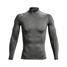 Pánské tričko Under Armour HeatGear Armour Comp Mock LS Gray