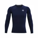 Pánské tričko Under Armour HeatGear Comp LS Midnight Blue