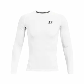 Pánské tričko Under Armour HeatGear Comp LS White