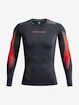 Pánské tričko Under Armour HeatGear Novelty LS-GRY