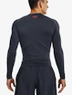 Pánské tričko Under Armour HeatGear Novelty LS-GRY