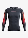 Pánské tričko Under Armour HeatGear Novelty LS-GRY