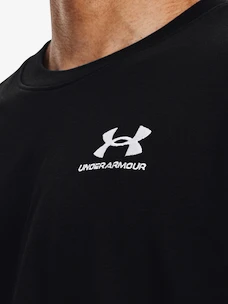 Pánské tričko Under Armour  LOGO EMB HEAVYWEIGHT SS-BLK