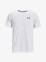 Pánské tričko Under Armour  LOGO EMB HEAVYWEIGHT SS-WHT