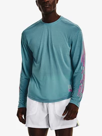 Pánské tričko Under Armour RUN ANYWHERE BREEZE LS -BLU