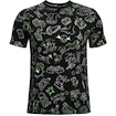 Pánské tričko Under Armour  Run Ur Face Off Print SS Black S