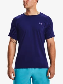 Pánské tričko Under Armour Rush Emboss SS-BLU