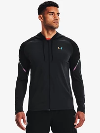 Pánské tričko Under Armour Rush FZ Hoodie-BLK