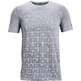 Pánské tričko Under Armour Seamless Wordmark SS Grey