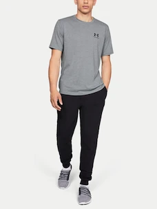 Pánské tričko Under Armour  Sportstyle Left Chest Ss Grey