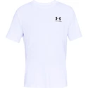 Pánské tričko Under Armour  Sportstyle Left Chest SS White