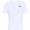 Pánské tričko Under Armour  Sportstyle Left Chest SS White