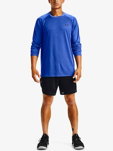 Pánské tričko Under Armour  Textured LS-BLU S