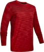 Pánské tričko Under Armour  Vanish Seamless LS Nov 1 Red