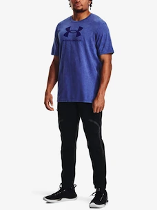 Pánské tričko Under Armour  WASH TONAL SPORTSTYLE SS-BLU S