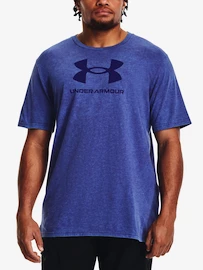 Pánské tričko Under Armour WASH TONAL SPORTSTYLE SS-BLU