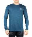 Pánské tričko Virtus  Joker Melange LS Tee Blue