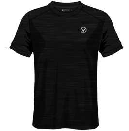 Pánské tričko Virtus Opal Melange SS Logo Tee Black