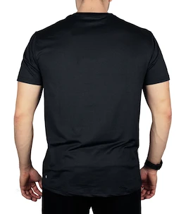 Pánské tričko Virtus  Opal Melange SS Logo Tee Black S