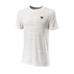 Pánské tričko Wilson  Kaos Rapide Seamless Crew II China White