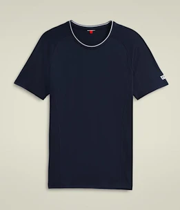 Pánské tričko Wilson  M Team Seamless Crew Classic Navy