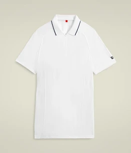 Pánské tričko Wilson  M Team Seamless Polo 2.0 Bright White