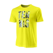 Pánské tričko Wilson  Stacked Tennis Tech Tee Sulphur Spring