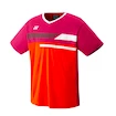 Pánské tričko Yonex  Mens Crew Neck Shirt YM0029 Reddish Rose