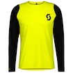 Pánský cyklistický dres Scott  Trail Progressive L/Sl Sulphur Yellow/Black L