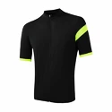 Pánský cyklistický dres Sensor  Cyklo Classic Black/Neon Yellow