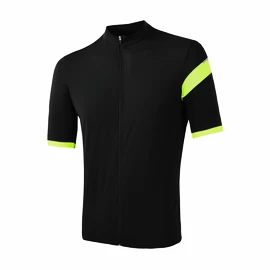 Pánský cyklistický dres Sensor Cyklo Classic Black/Neon Yellow